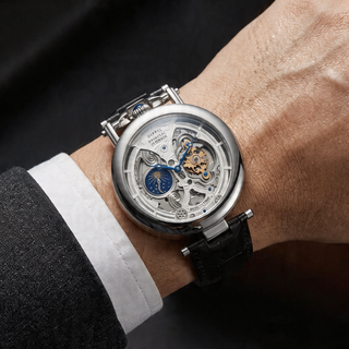 Ashcroft | Hastings Skeleton Dial Moon-Phase Mechanical Watch