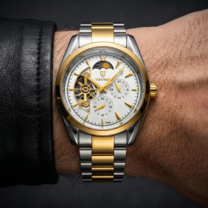 Ashcroft | Meridian Automatic Skeleton Moon Phase Watch