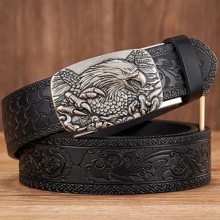 Ashcroft | Harland Split Leather Western Buckle Belt
