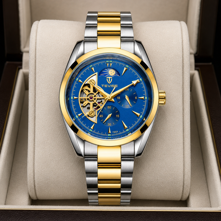 Ashcroft | Meridian Automatic Skeleton Moon Phase Watch