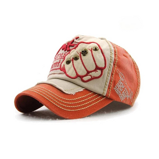 Ashcroft | Rebel Embroidered Fist Denim Cap