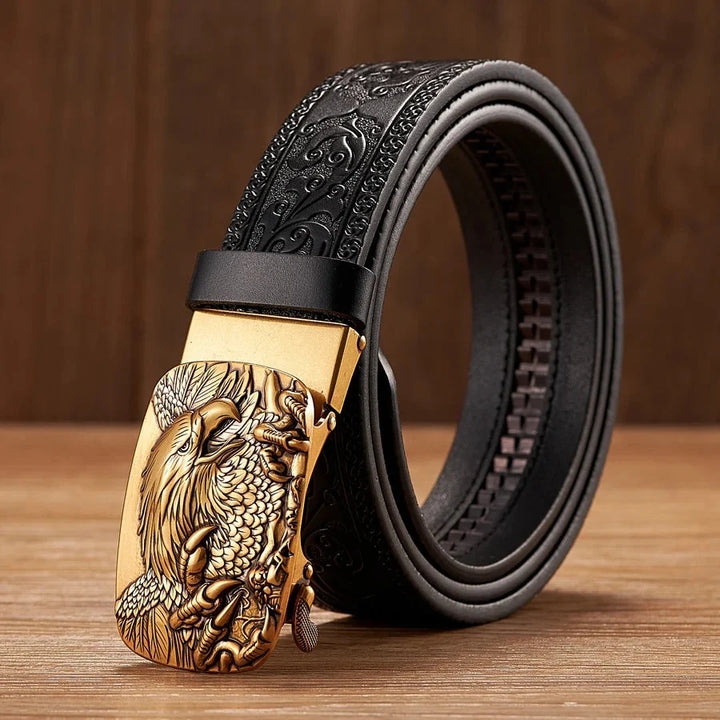Ashcroft | Harland Split Leather Western Buckle Belt