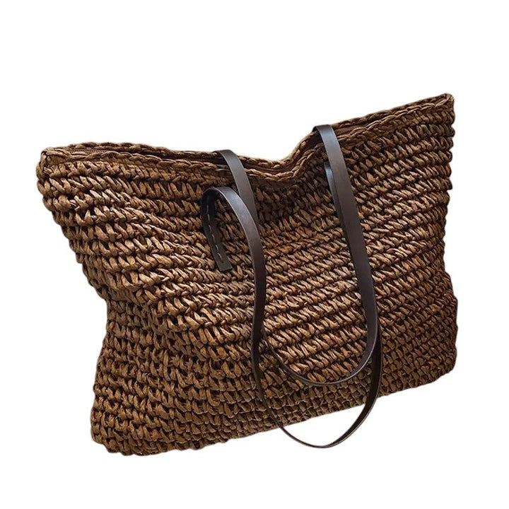 Ashcroft | Solana Spacious Straw Beach Bag