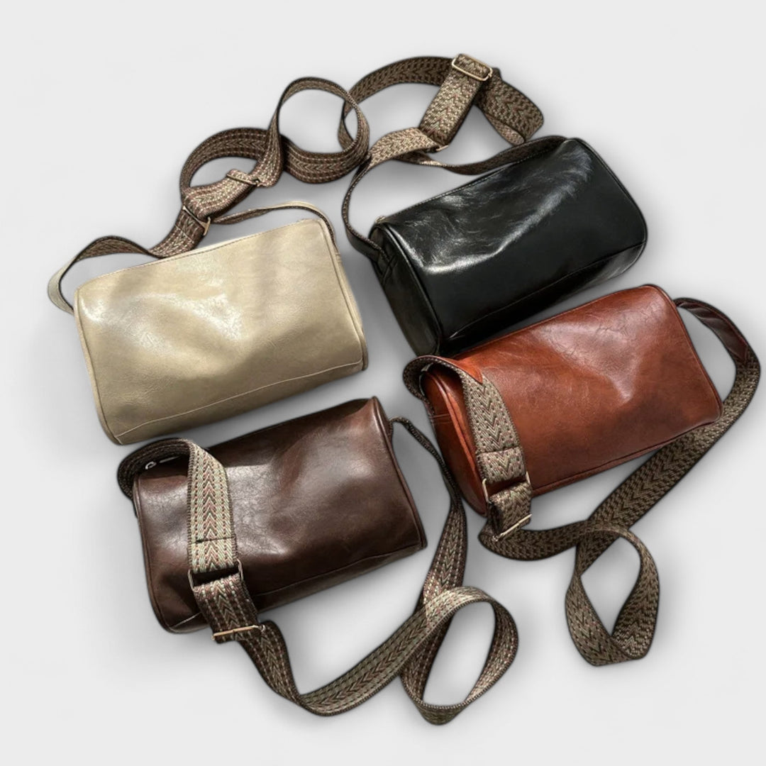 Ashcroft | Avalon Woven Strap Shoulder Bag