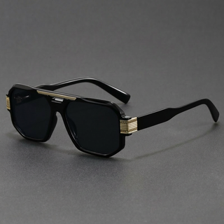Ashcroft | Ashford Square-Frame Acetate Sunglasses