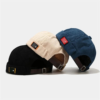 Ashcroft | Ridley Corduroy Brimless Cap