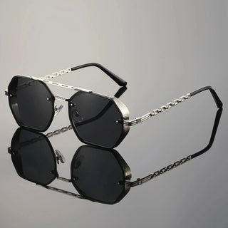 Ashcroft | Monarch Gold-Accent UV400 Sunglasses