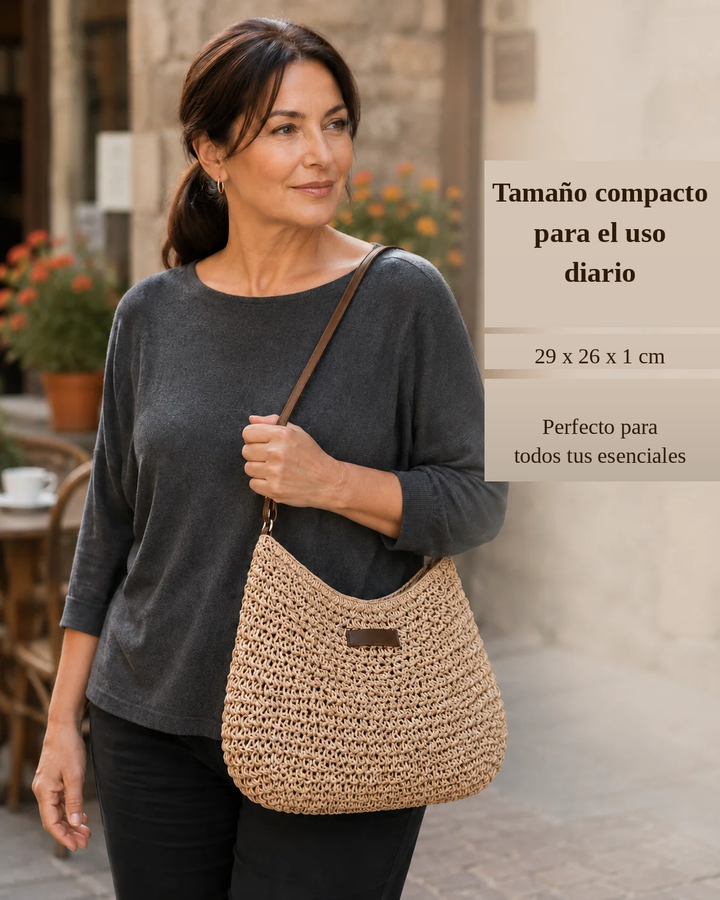 Simone | Elegant Woven Bag