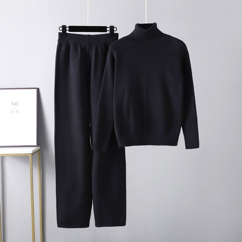 Cazel | Cable Knit Lounge Two-Piece Set