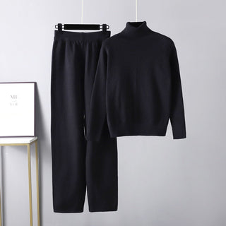 Cazel | Cable Knit Lounge Two-Piece Set