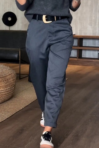 Ashcroft | Elegant Striped Trousers