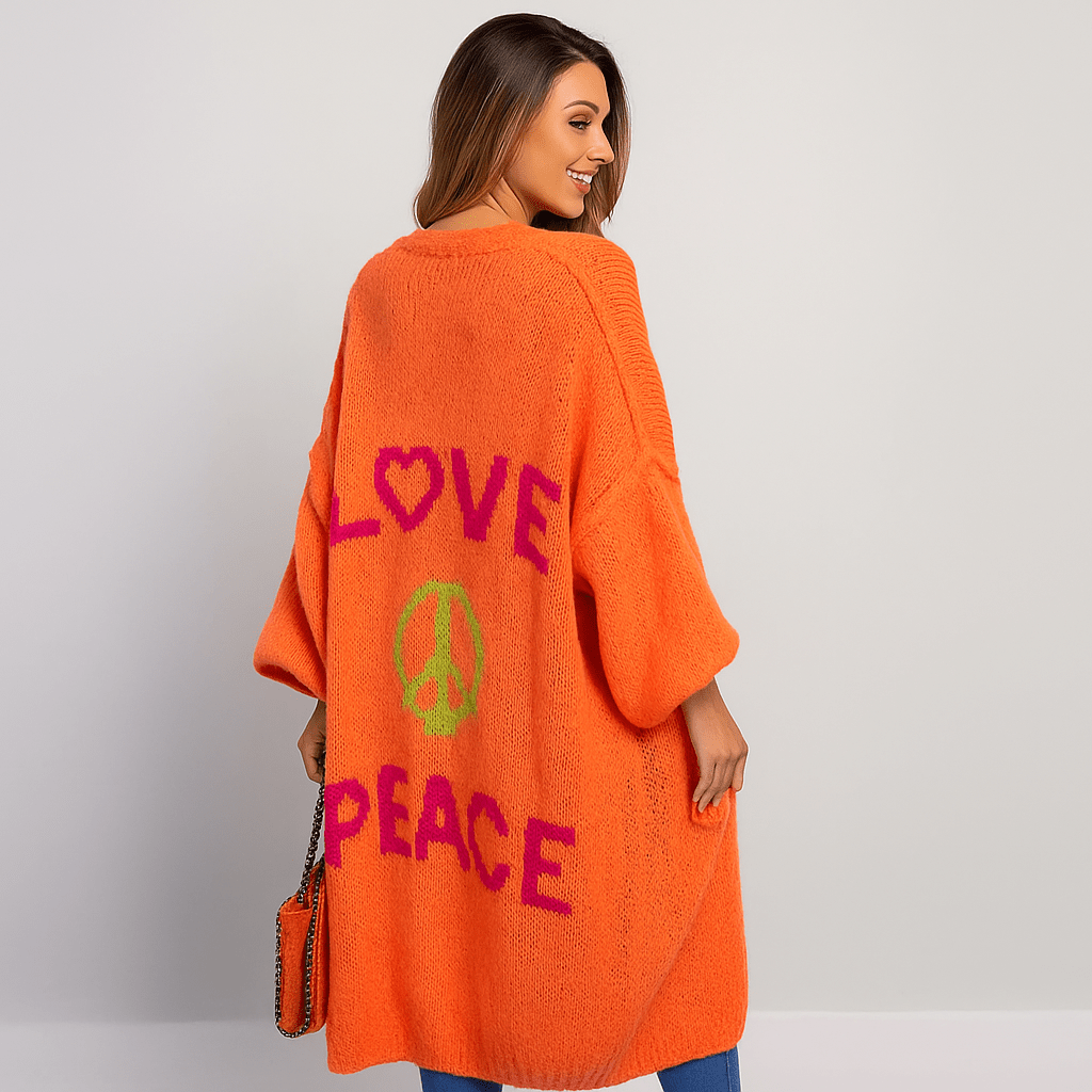 Ashcroft | Love and Peace Print Cardigan