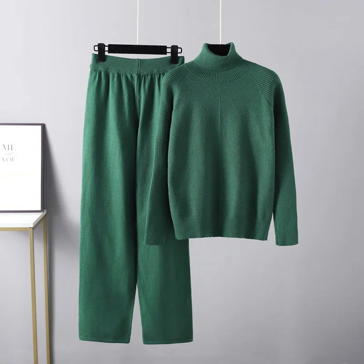 Cazel | Cable Knit Lounge Two-Piece Set