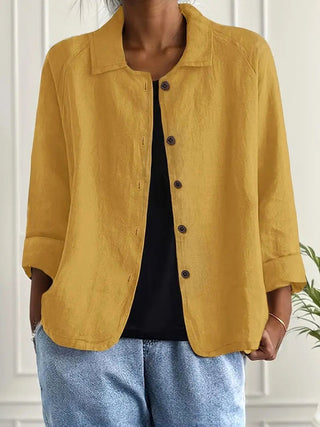 Harlow | Relaxed Button-Front Shirt Jacket