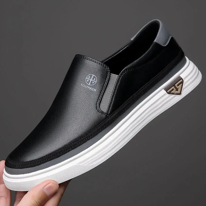 Ashcroft | Leather Slip-On Shoes