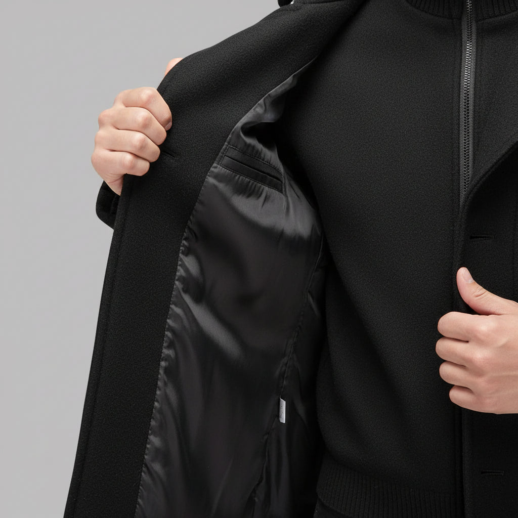 Ashcroft | Luxury Wool Coat with Thermal Inner Jacket