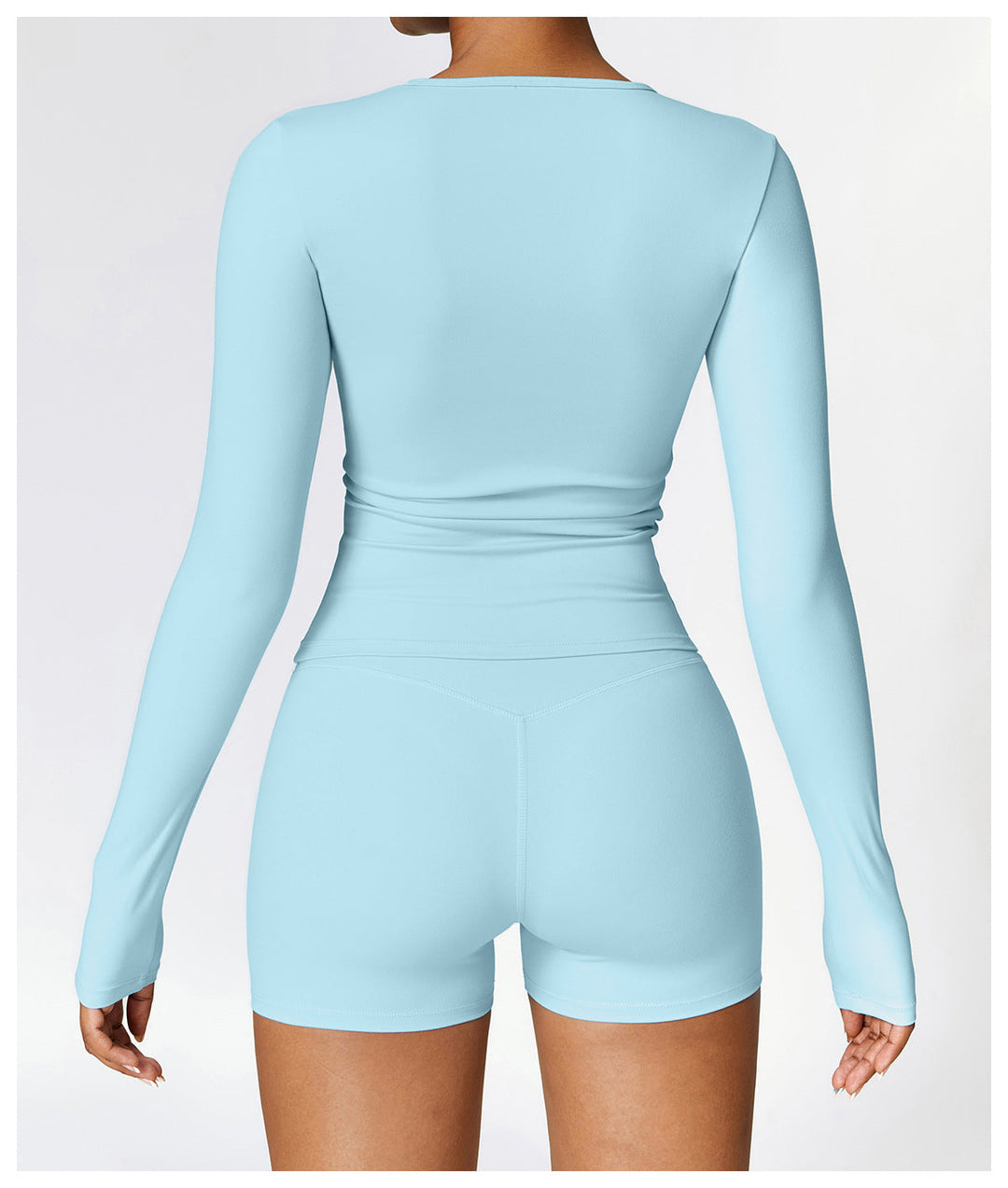 Motion Long Sleeve & Shorts Set