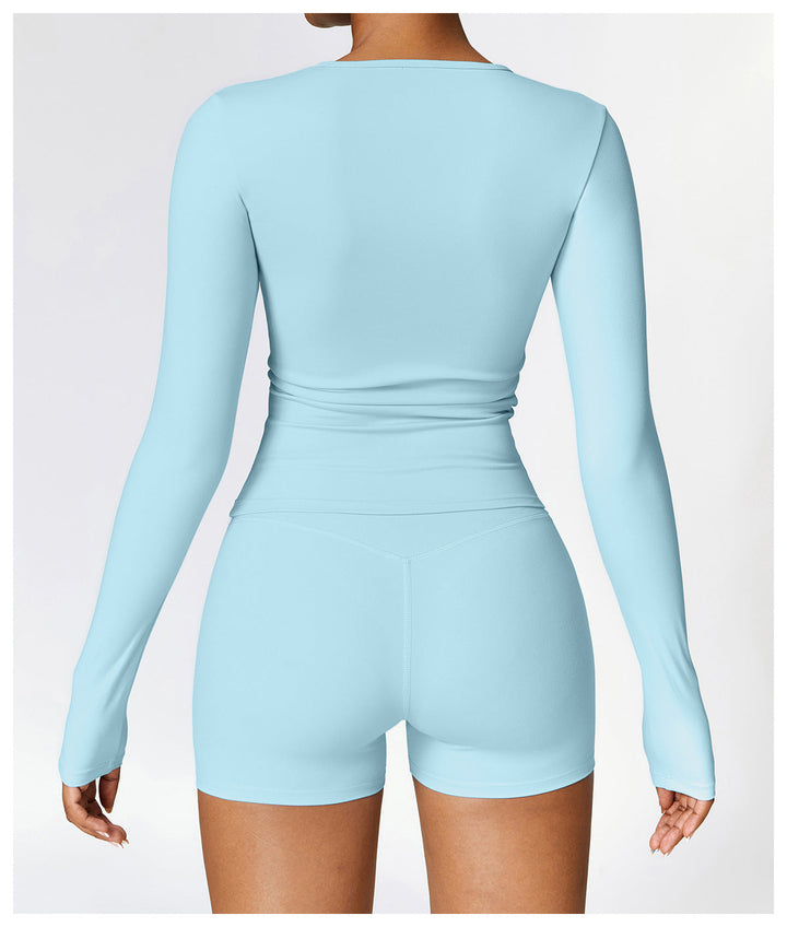 Motion Long Sleeve & Shorts Set
