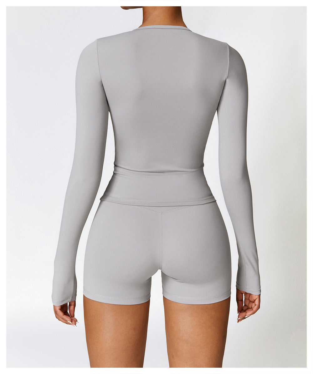 Motion Long Sleeve & Shorts Set