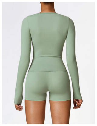 Motion Long Sleeve & Shorts Set