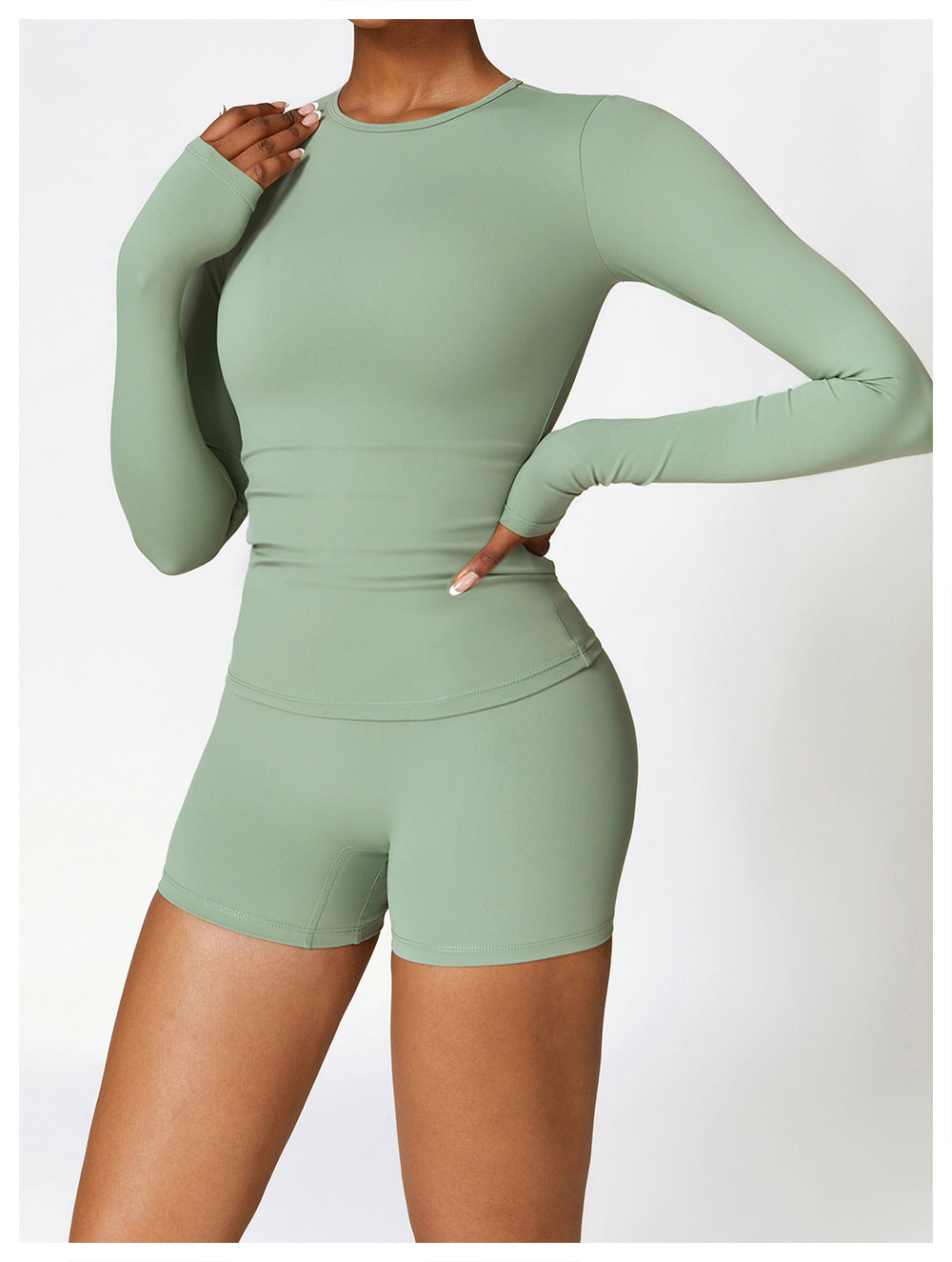Motion Long Sleeve & Shorts Set