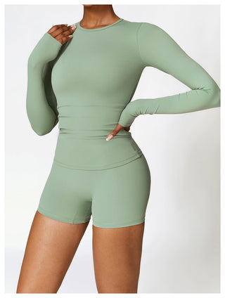 Motion Long Sleeve & Shorts Set