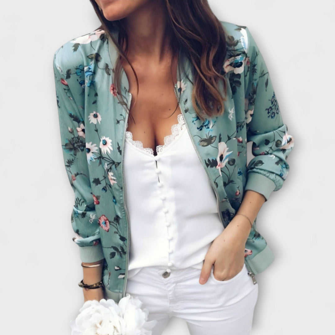 Ashcroft | Floral Print Bomber Jacket