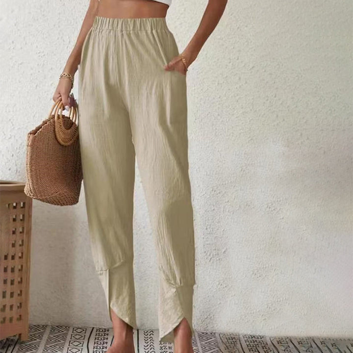 Plain Casual Trousers