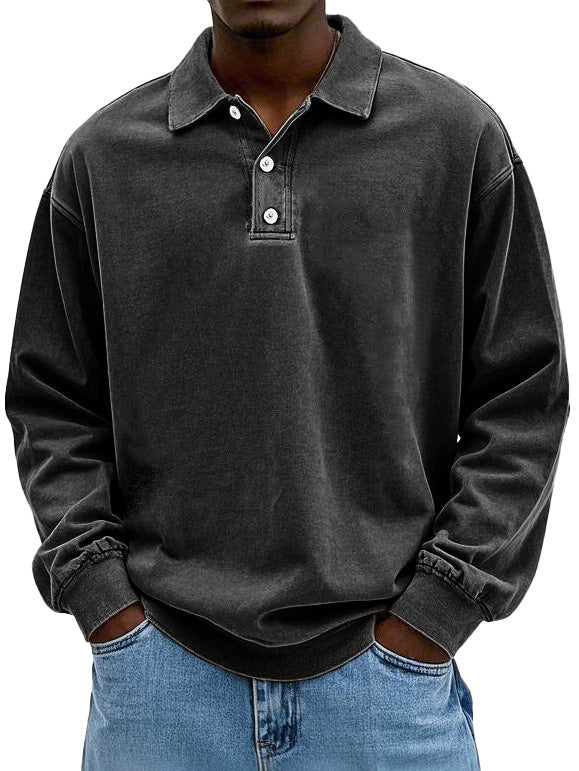 Ashcroft | Lennart Casual Long-Sleeve Polo