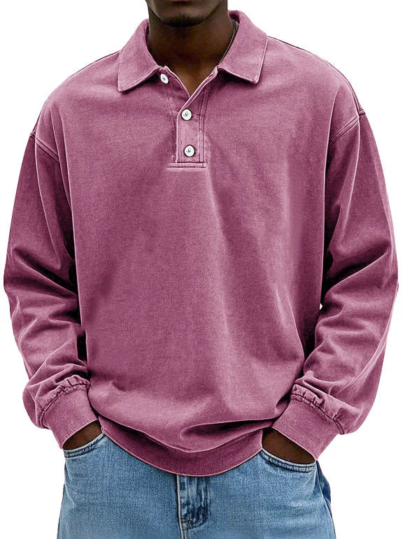 Ashcroft | Lennart Casual Long-Sleeve Polo