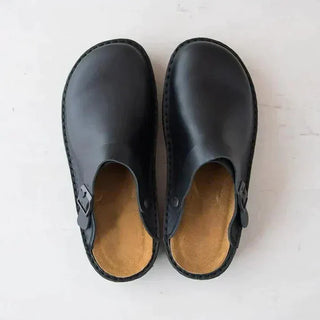 DONACCI Orthopedic Leather Clogs
