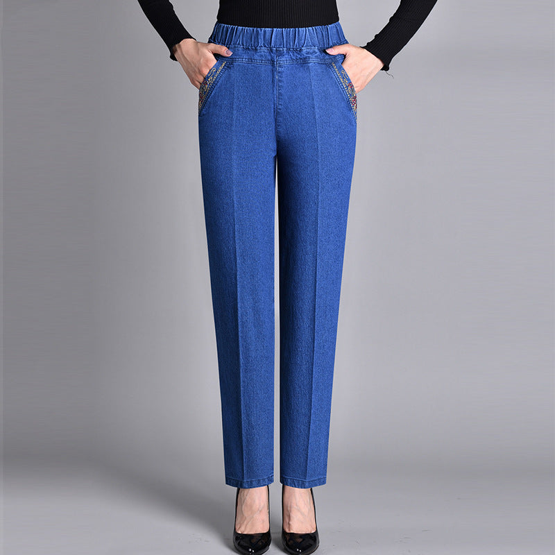Ashcroft | Elasticated Waist Jeans