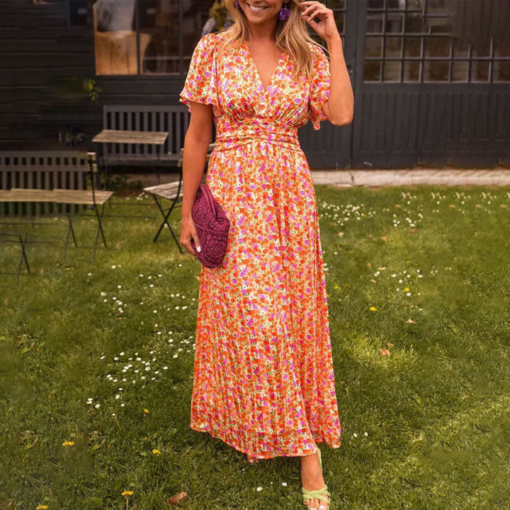 Ashcroft Classic V-Neck Dress