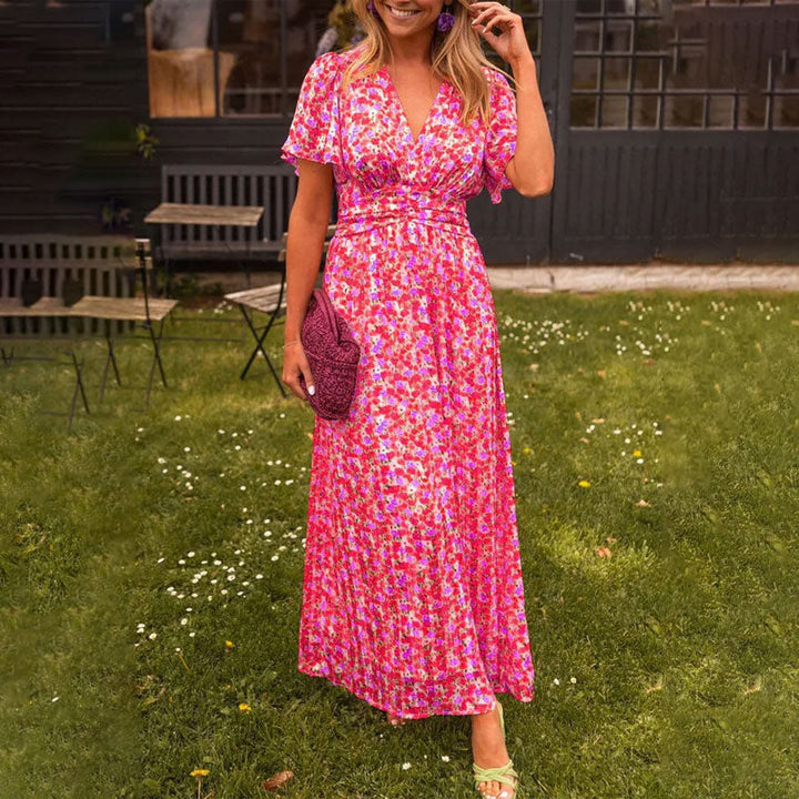 Ashcroft Classic V-Neck Dress – view 7