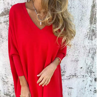 Ashcroft | Relaxed Fit V-Neck Top