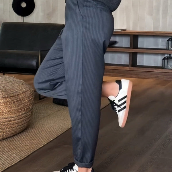Ashcroft | Elegant Striped Trousers