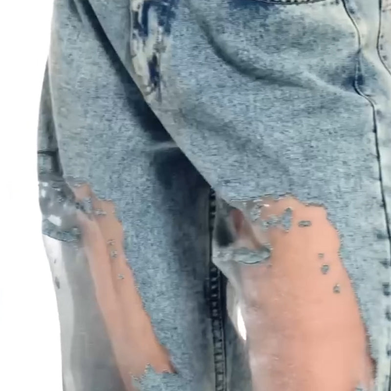 Ashcroft | Vintage Mesh Patchwork Jeans