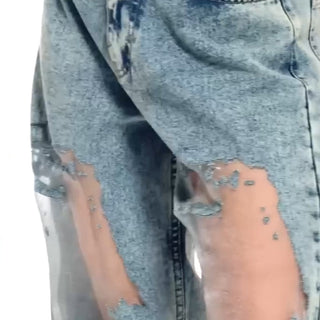 Ashcroft | Vintage Mesh Patchwork Jeans