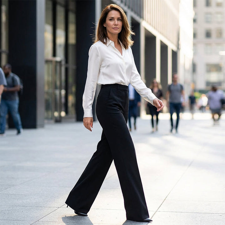 Ashcroft | High-Waisted Suit Trousers