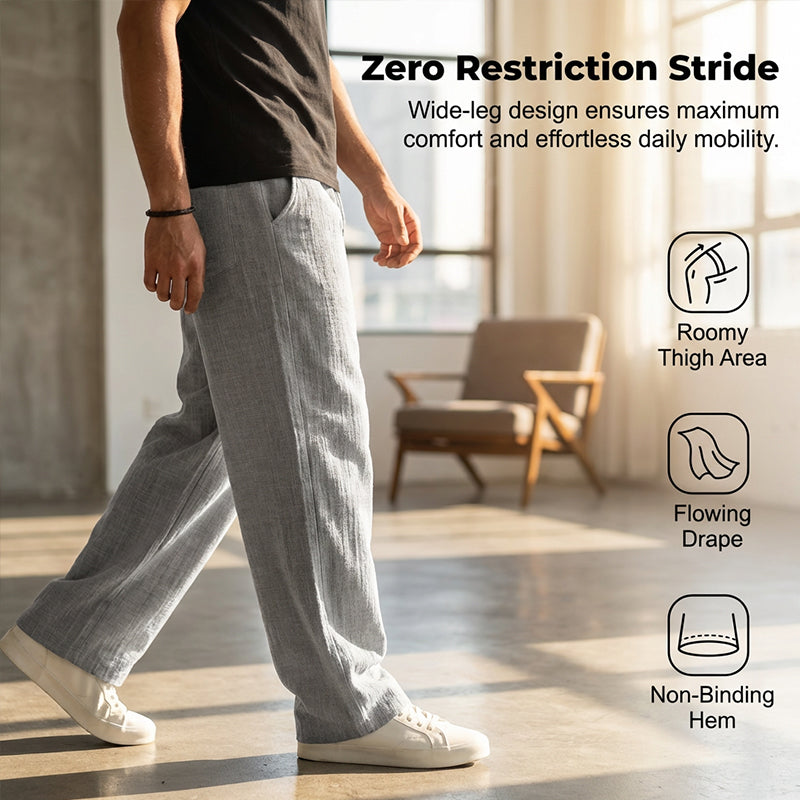 Ashcroft | Lightweight Straight-Leg Trousers