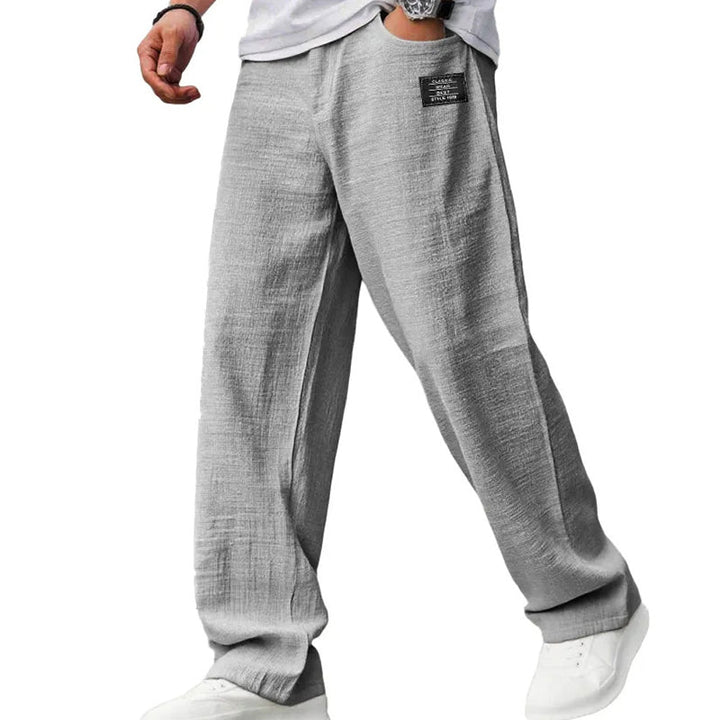 Ashcroft | Lightweight Straight-Leg Trousers