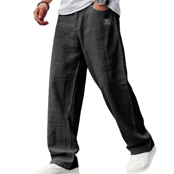 Ashcroft | Lightweight Straight-Leg Trousers