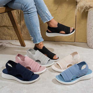 Ashcroft Anne™ | Platform Sandals in Breathable Material for Women