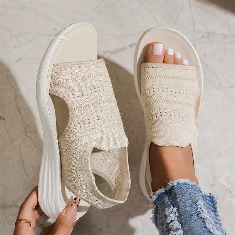 Ashcroft Anne™ | Platform Sandals in Breathable Material for Women