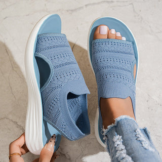 Ashcroft Anne™ | Platform Sandals in Breathable Material for Women