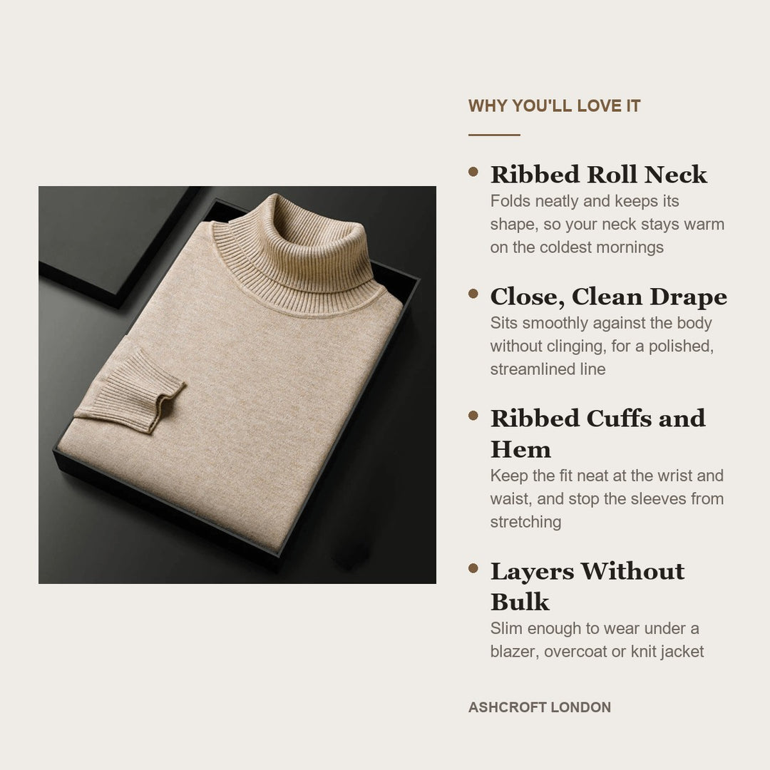 Turtleneck Sweater – key features