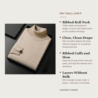 Turtleneck Sweater – key features