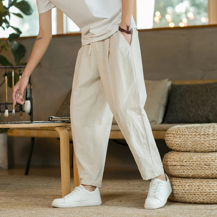 Ashcroft | Eduardo Comfortable Drawstring Trousers