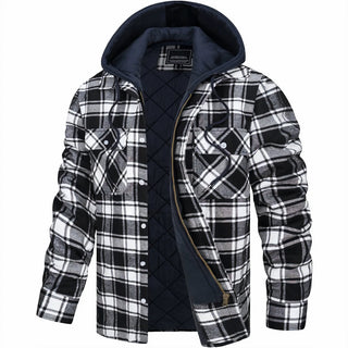 Kevin | Checked Zip Jacket