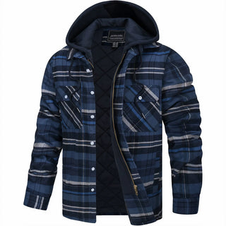 Kevin | Checked Zip Jacket